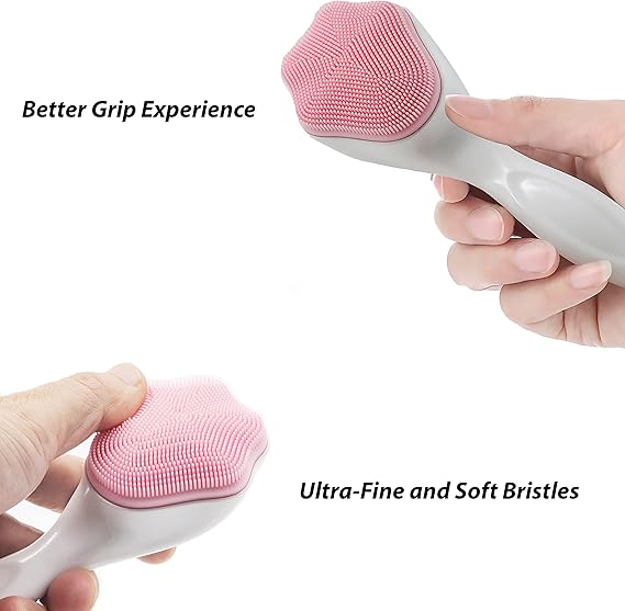 2 PCS MEDICATED FACIAL CLEANSING BRUSH