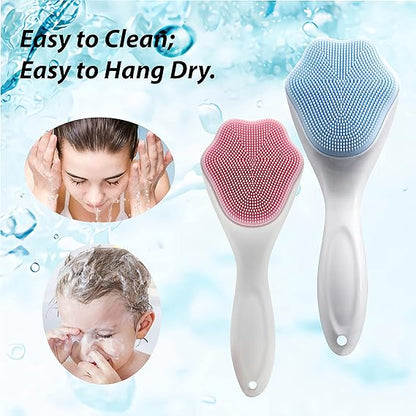 2 PCS MEDICATED FACIAL CLEANSING BRUSH