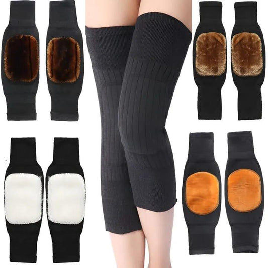 2 Pcs Wool Warm Kneecap Unisex