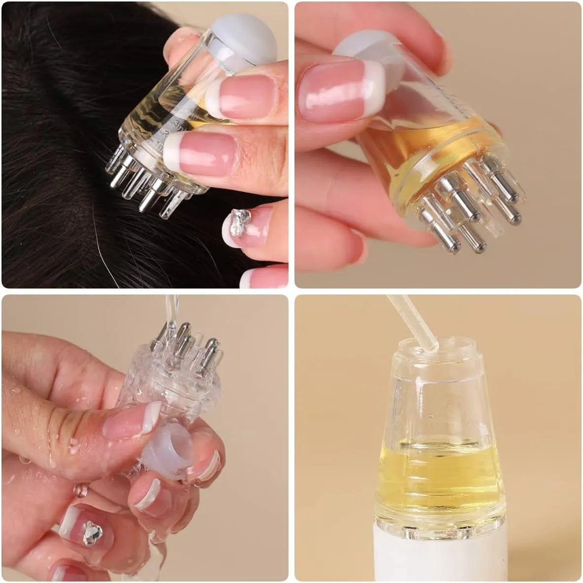 Scalp Hair Oil Applicator